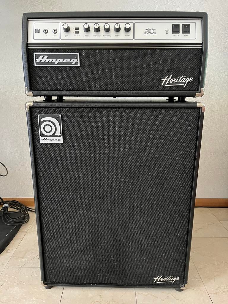 Ampeg herritage svt-cl + svt-410hlf in nieuwstaat, Ophalen, Zo goed als nieuw, Overige instrumenten