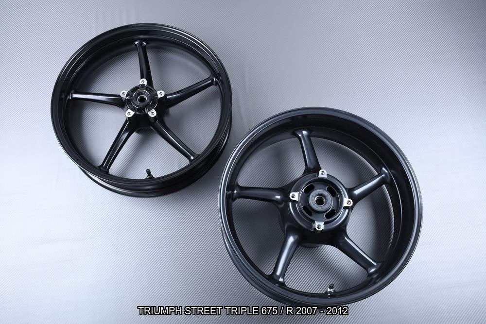 AVDB Velgenset voor TRIUMPH STREET TRIPLE 675 2007 2012, Ophalen of Verzenden, Nieuw