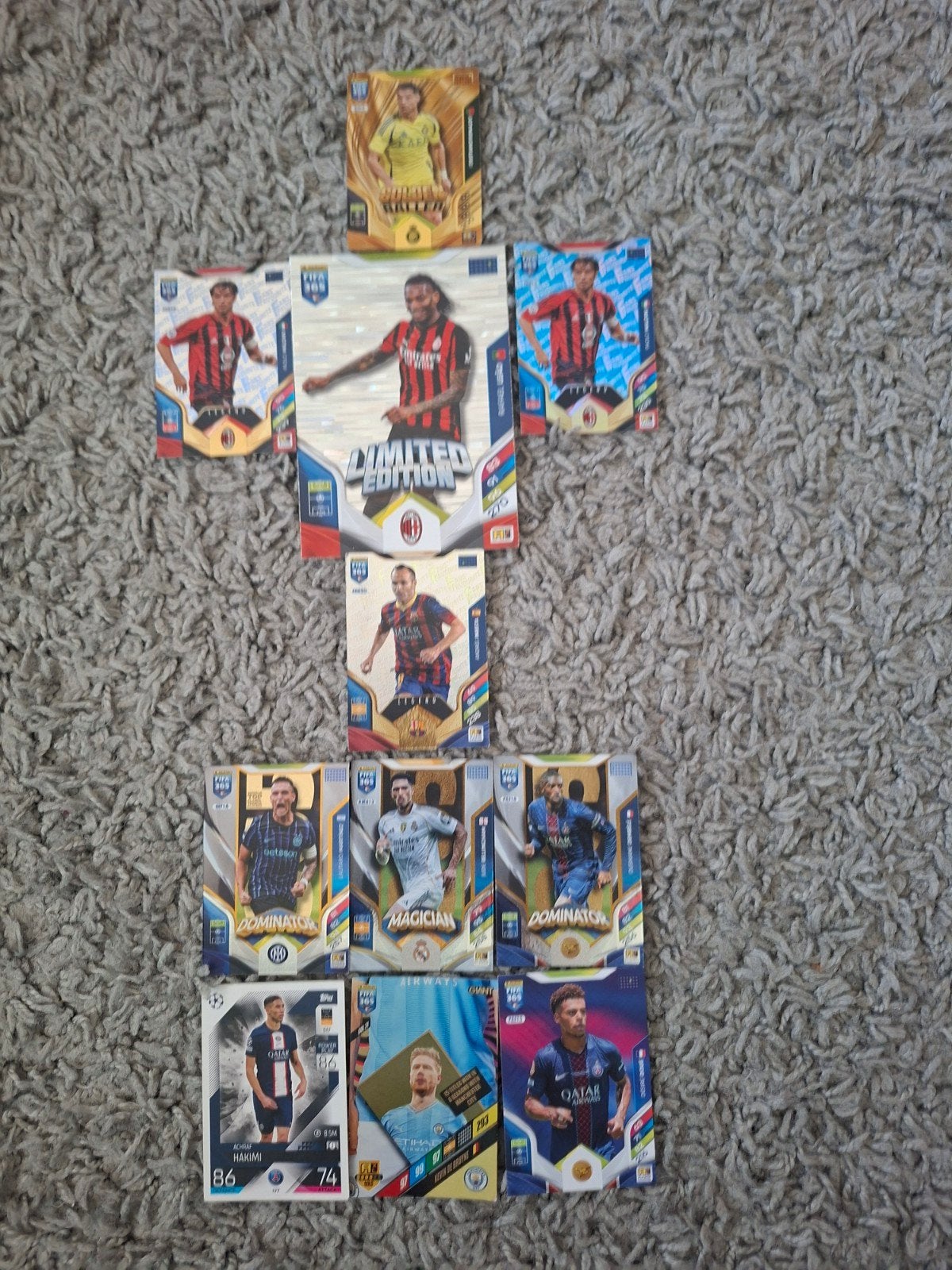 Voetbalkaarten/Footballcards, Verzamelen, Ophalen of Verzenden, Zo goed als nieuw, Buitenlandse clubs, Spelerskaart