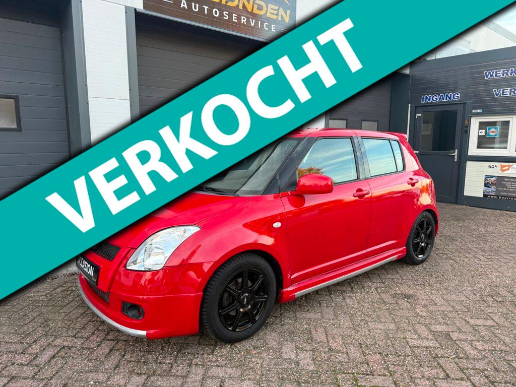 Suzuki Swift 1.3 GLS leder Interieur, Auto's, Voorwielaandrijving, Zwart, 965 kg, 400 kg