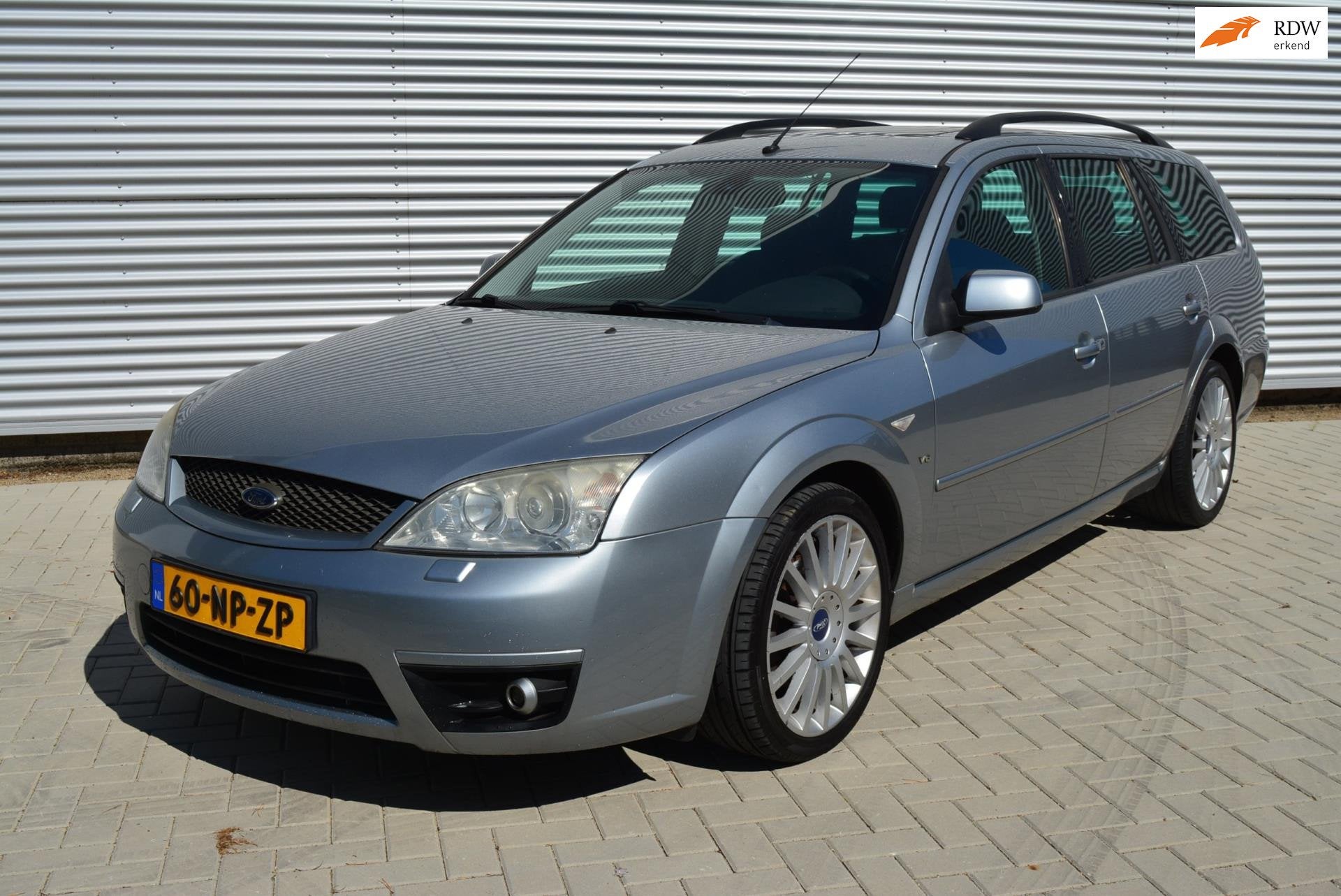 Ford Mondeo Wagon 2.5 V6 Sport | Automaat | Navi | Leder | X, Auto's, Ford, Zwart, 1445 kg, 170 pk, Euro 4