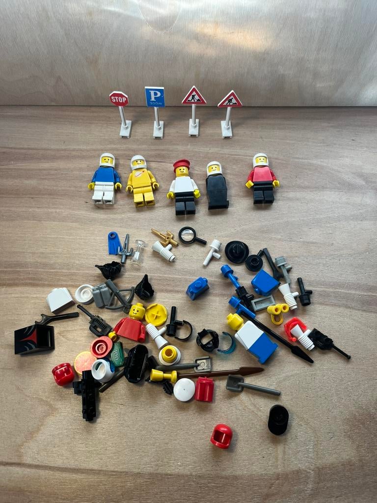 063 - Lego Partij/Lot Minifiguren/Accessoires, Lego, Ophalen of Verzenden, Minifiguur, Inclusief accessoires