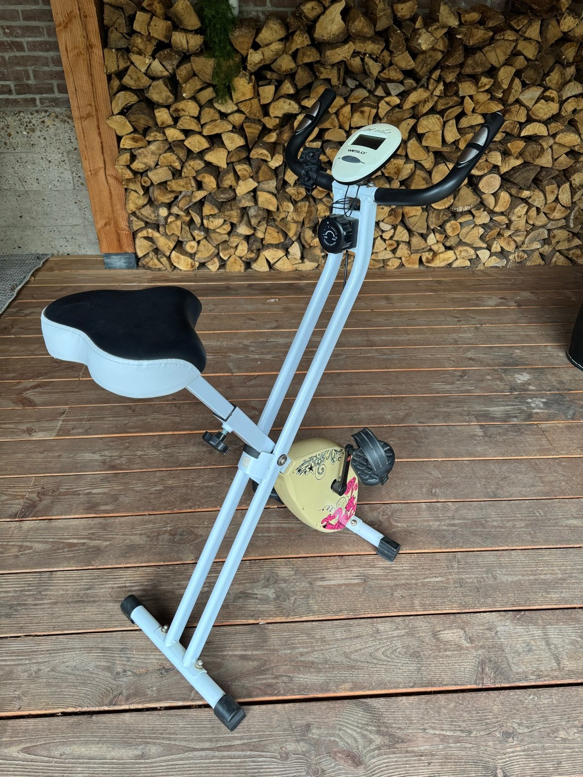 Weslo SpazioBike Hometrainer - Compact en Gebruikt, Ophalen, Gebruikt, Metaal, Benen