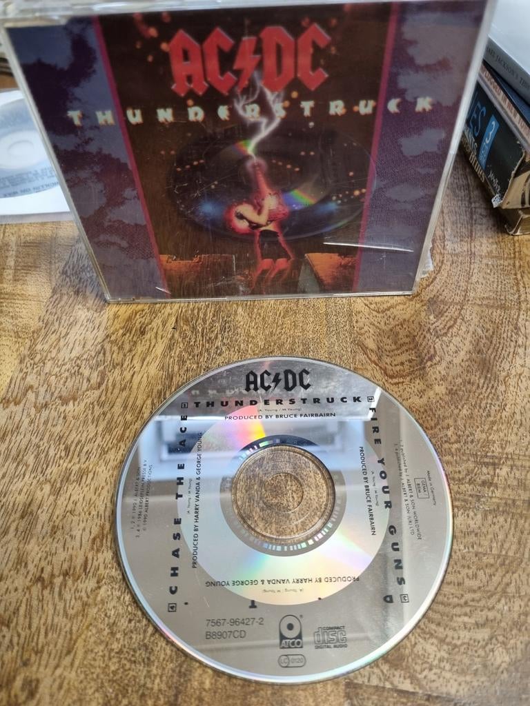 Cd single AC/DC – Thunderstruck, Ophalen of Verzenden, Gebruikt