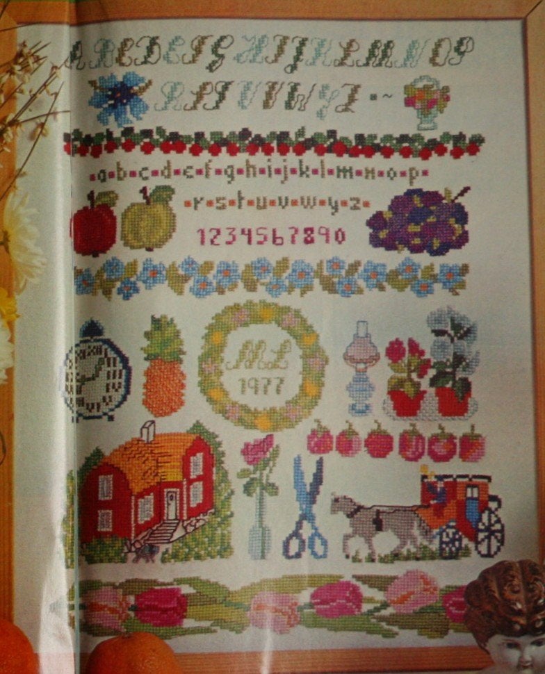 Borduurpatroon  Merklap  Ariadne  nr 396 do, Verzenden, Nieuw, Handborduren, Patroon