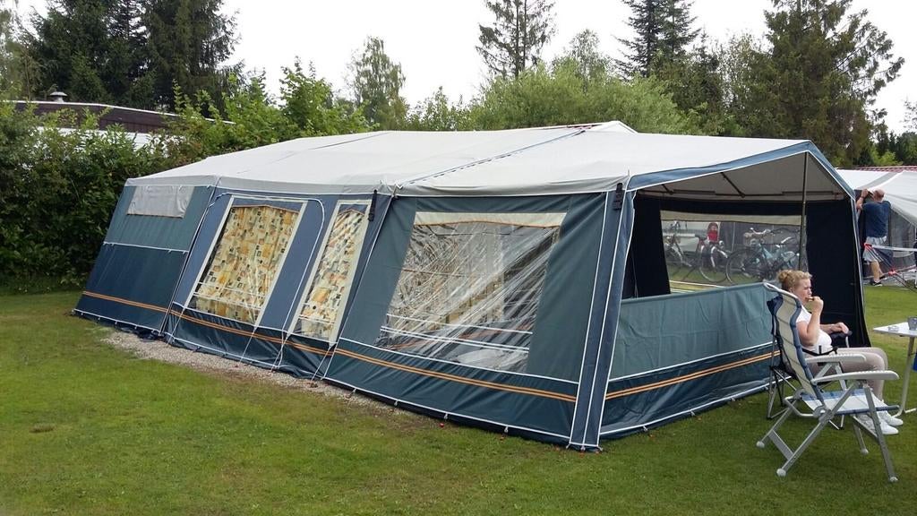 Zeer nette vouwwagen voor maximaal 6/7 personen,, Blauw, Aanwezig, Ophalen, Overige merken