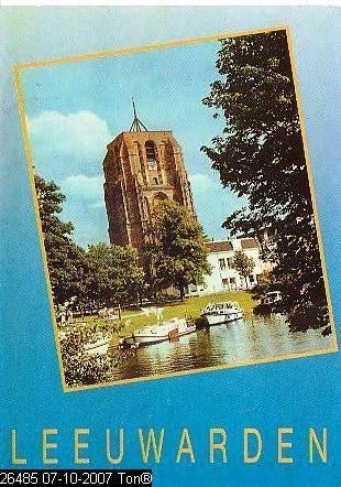 Ansichtkaart	Leeuwarden	Oldehove, Verzenden, 1980 tot heden, Gelopen, Friesland