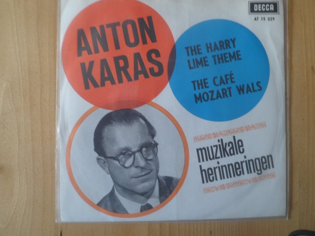 Anton Karas, Ophalen of Verzenden, Zo goed als nieuw, 7 inch