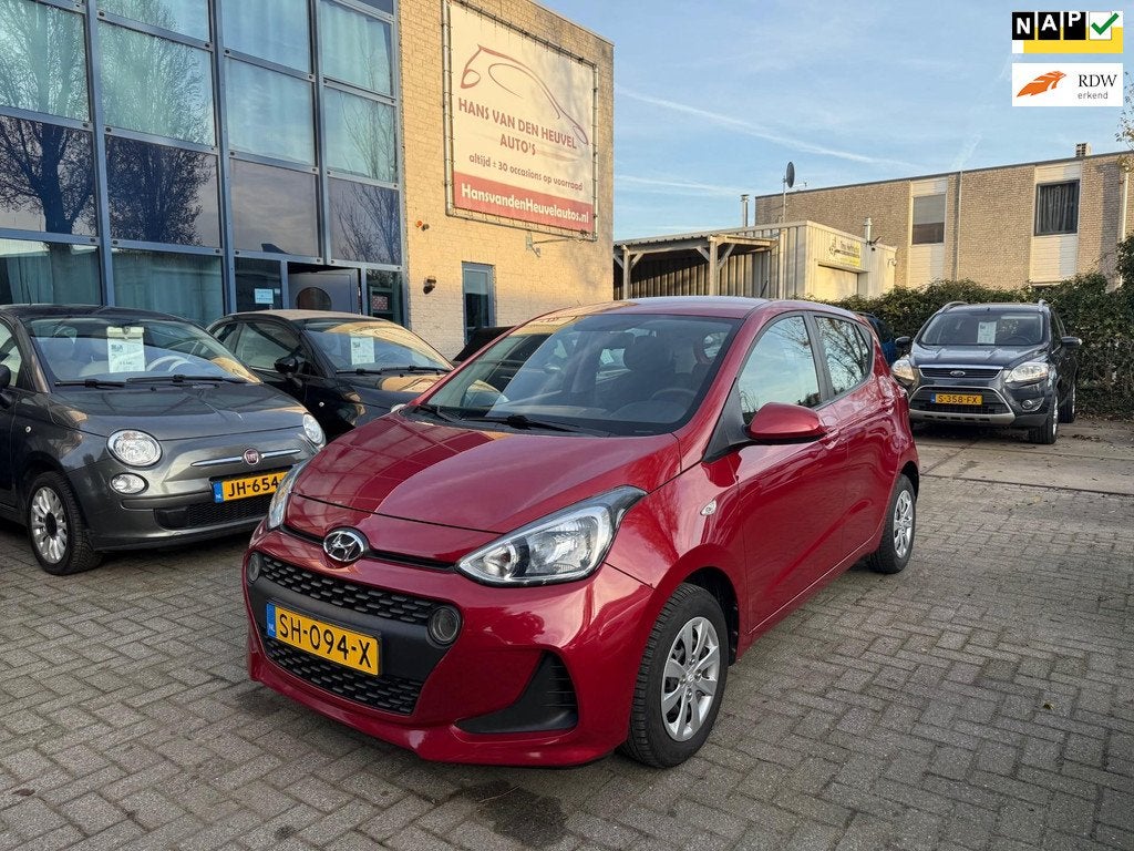 Hyundai I10 1.0i Comfort 5-deurs Airco, APK 01/27, Auto's, Hyundai, Voorwielaandrijving, Stof, Gebruikt, 4 stoelen