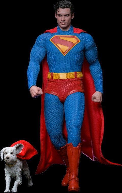 Hot Toys Superman & Krypto, Ophalen of Verzenden, Zo goed als nieuw
