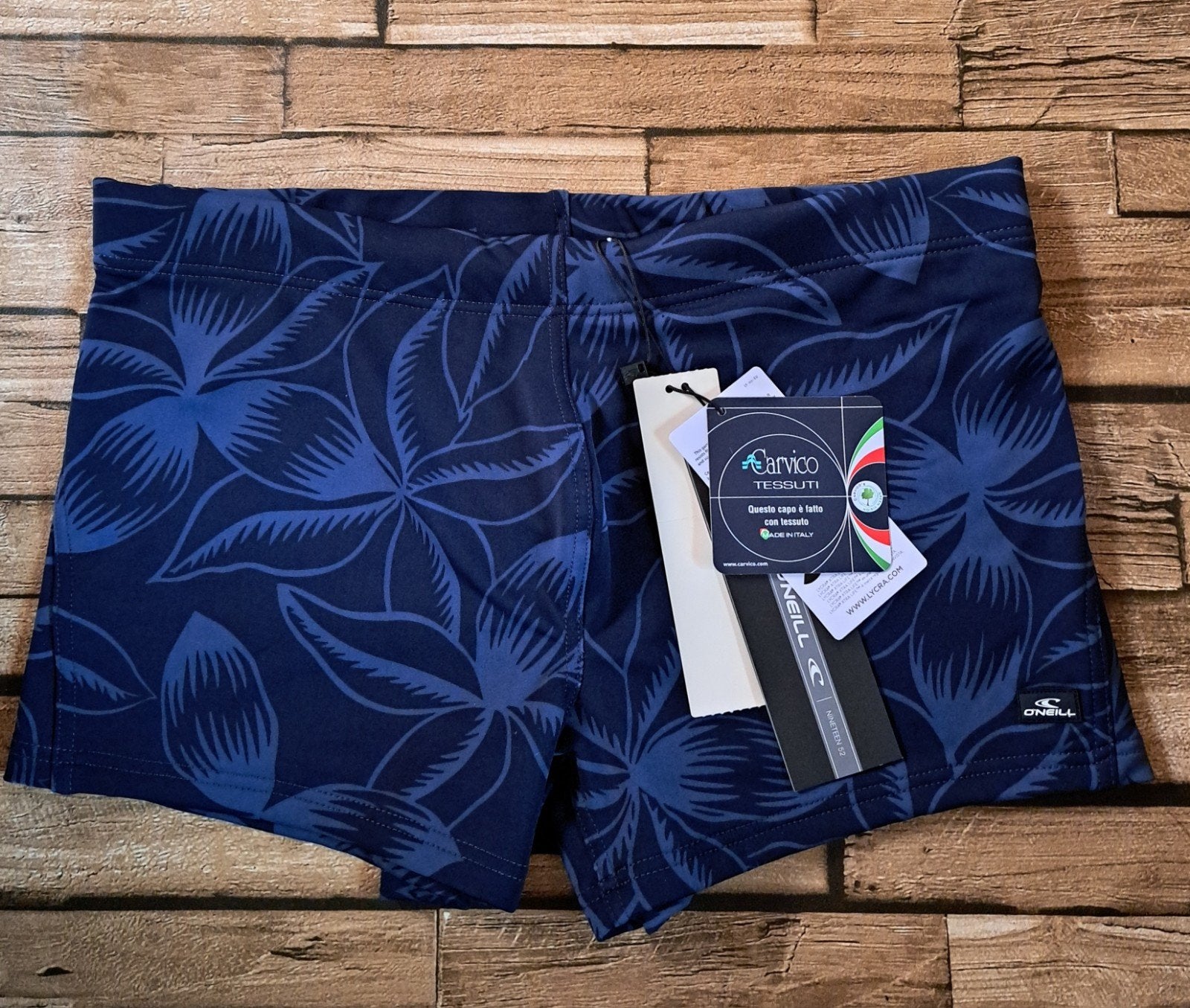 O'Neill Nieuwe Blauwe Zwemshorts - Maat S met kaartjes, O'Neill, X, Zwemshort, Maat 46 (S) of kleiner