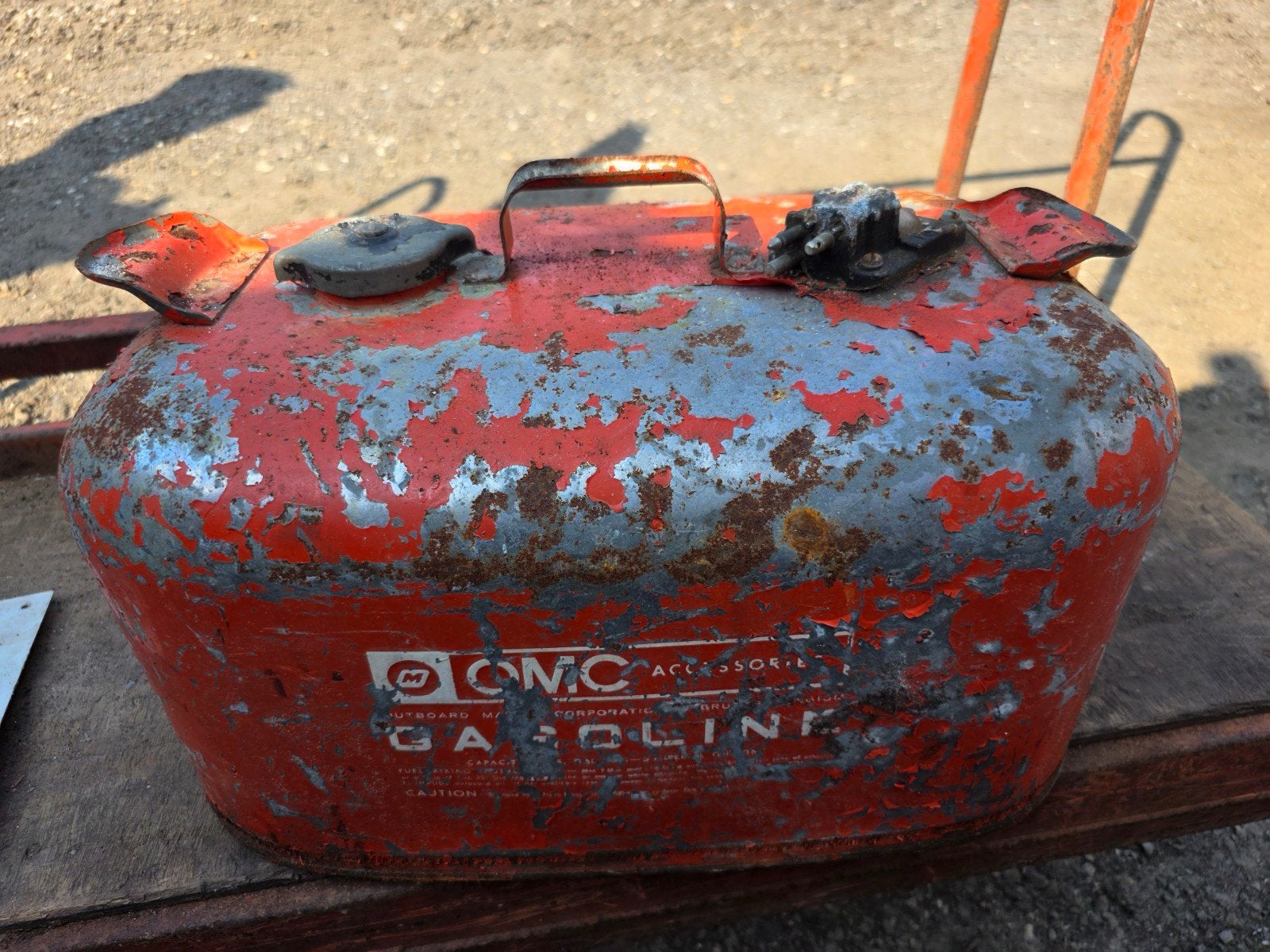 OMC benzinetank brandstoftank buitenboordmotor, Ophalen, Gebruikt, Motor en Techniek