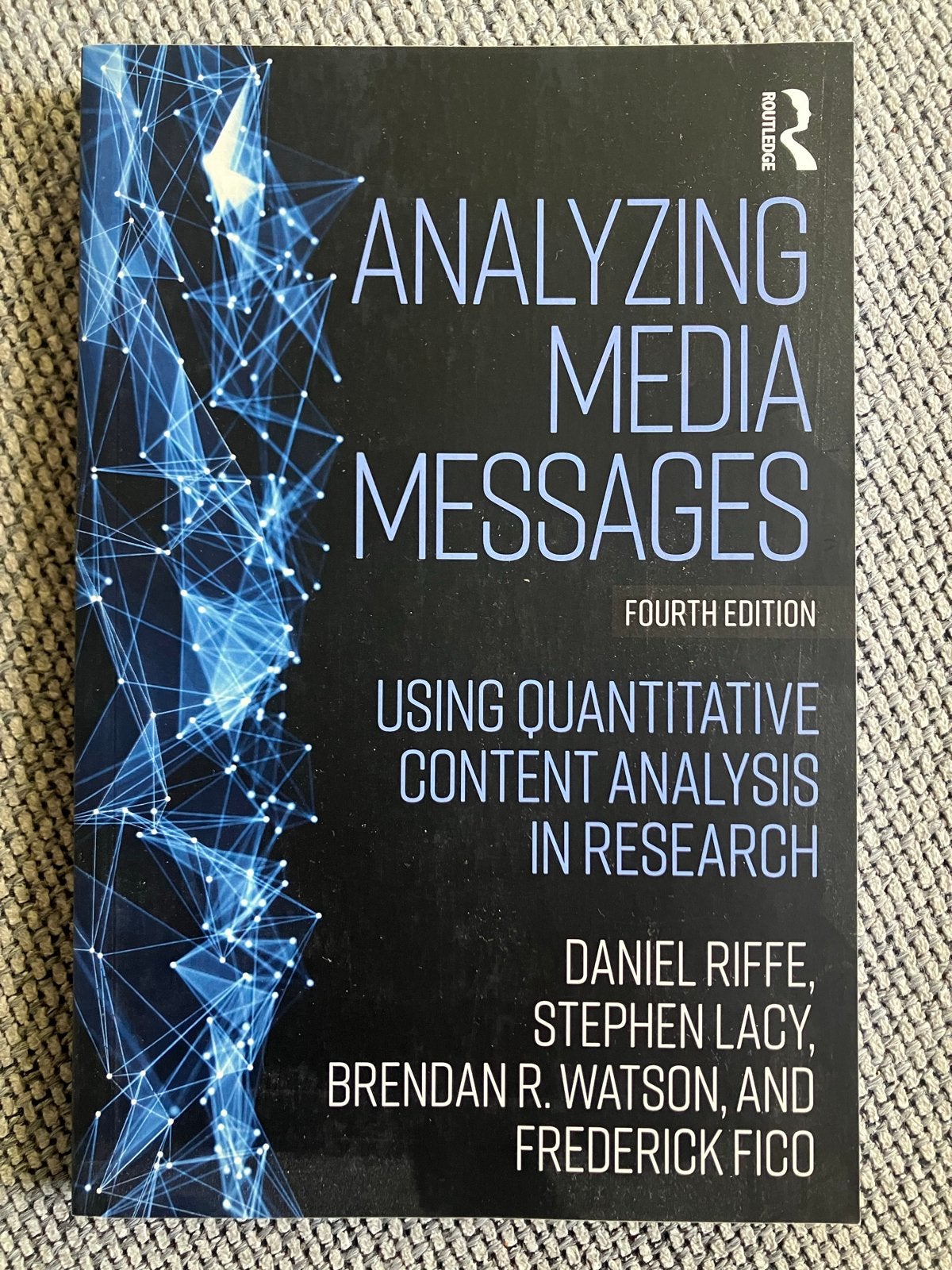 Analyzing Media Messages - Kwantitatieve Inhoudsanalyse, Ophalen of Verzenden, Gamma, Zo goed als nieuw, WO