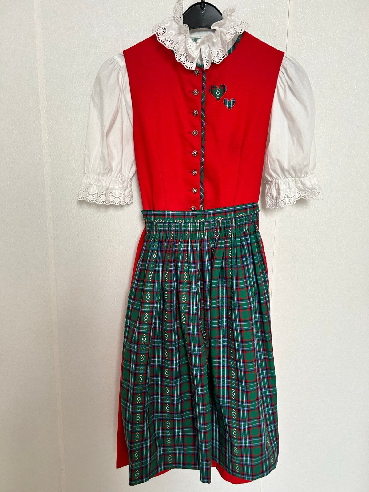 Dirndl jurk met blouse en schort Hammerschmid - Maat 146, Kinderen en Baby's, Ophalen, Zo goed als nieuw, 146 t/m 152, Meisje