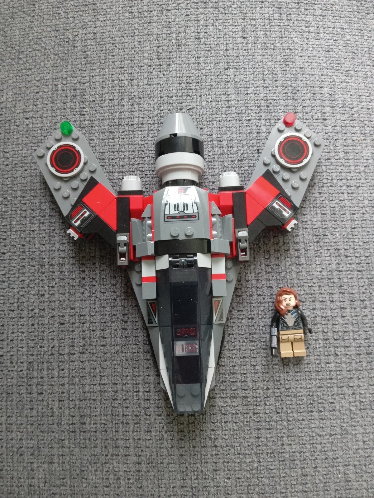 LEGO Marvel Ruth Bat-Seraph fighter jet, Marvel, Overige typen, Ophalen of Verzenden, Zo goed als nieuw