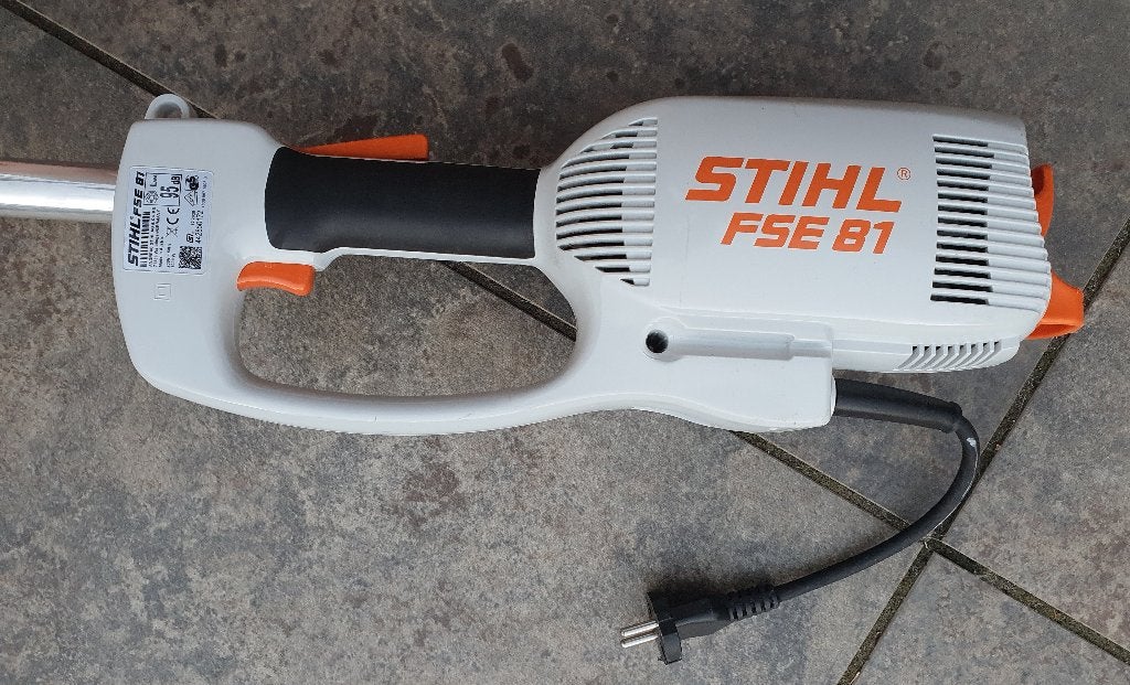 STIHL FSE 81 Elektrische grastrimmer 1000W, Ophalen, Stihl, Gebruikt, 30 tot 50 cm