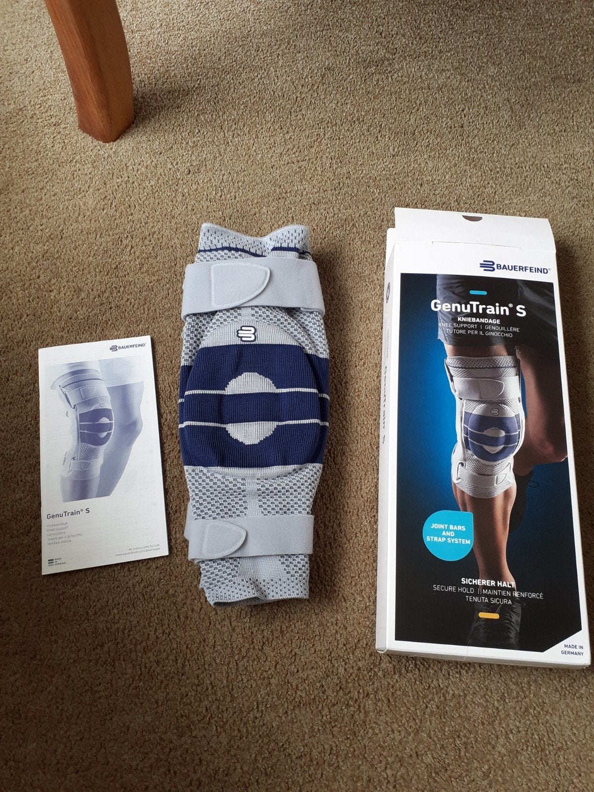 Nwe knie bandage mt 7 met NL beschrijving, Ophalen of Verzenden