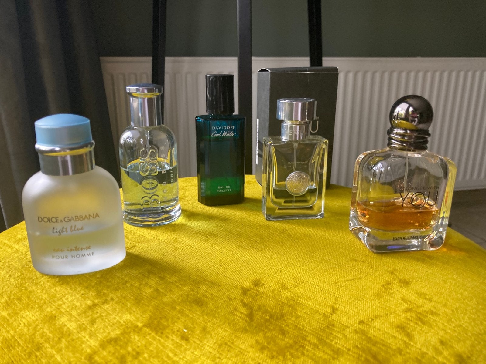 5 Parfums set, Ophalen of Verzenden, Gebruikt