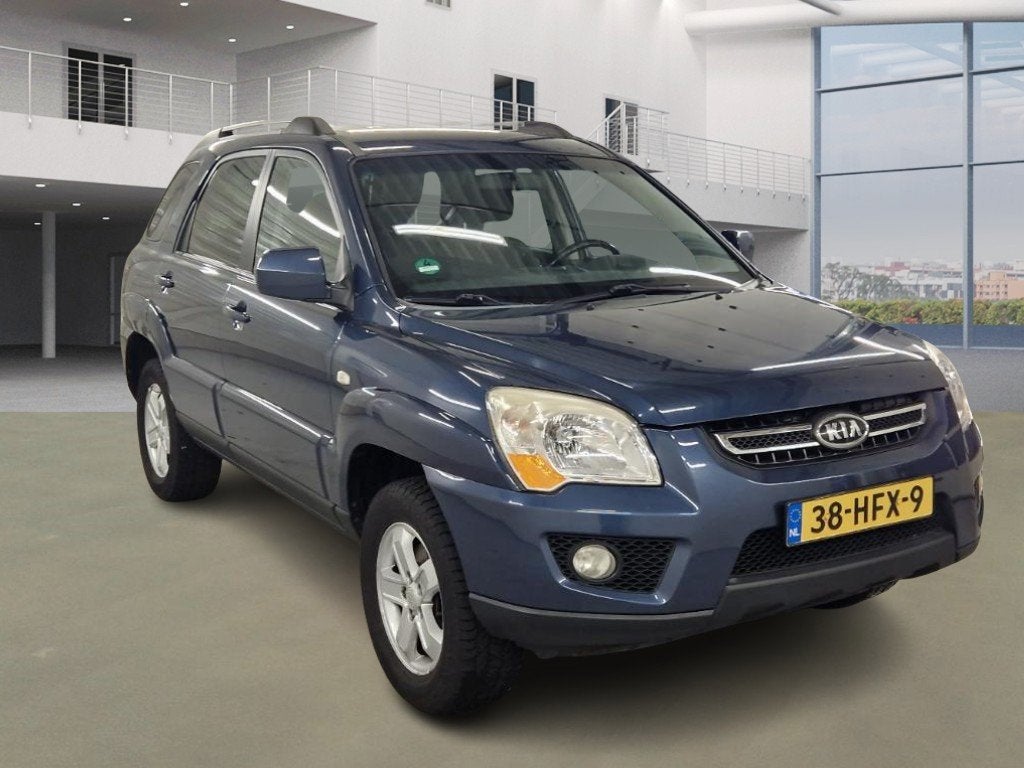 Kia Sportage 2.0 CVVT X-ecutive, 1442 kg, Gebruikt, 4 cilinders, Blauw