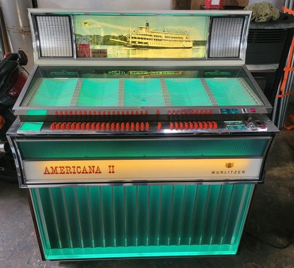 wurlitzer 3200 americana, Ophalen, Gebruikt, 1960 tot 1970, Wurlitzer