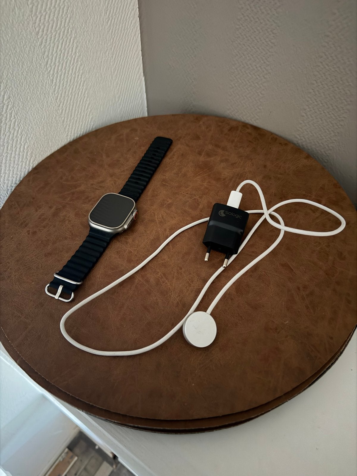 Apple Watch Ultra met oplader, Ophalen, Afstand, Zwart, IOS