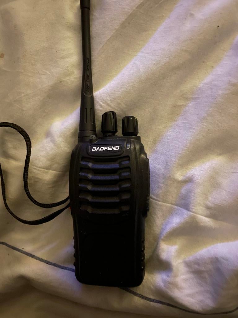 2x Baofeng BF-88E portofoons 16 kanalen vrij  PMR446 - Zwart, Ophalen, 5 tot 15 km, Zo goed als nieuw, Portofoon of Walkie-talkie