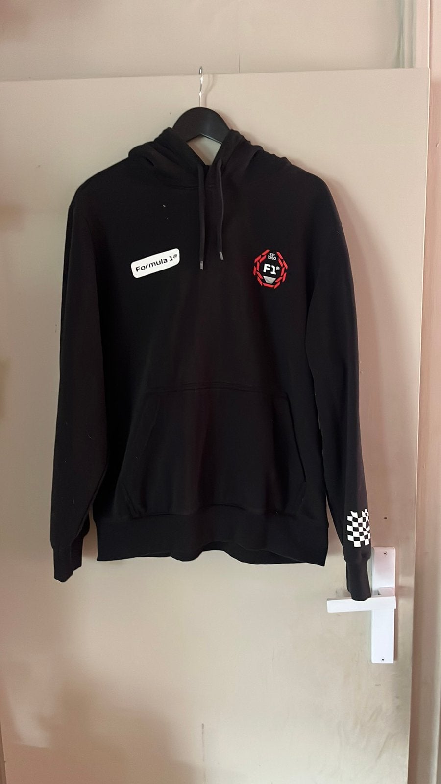 Formule 1 hoodie L, Ophalen of Verzenden, Zo goed als nieuw, Maat 52/54 (L), Zwart