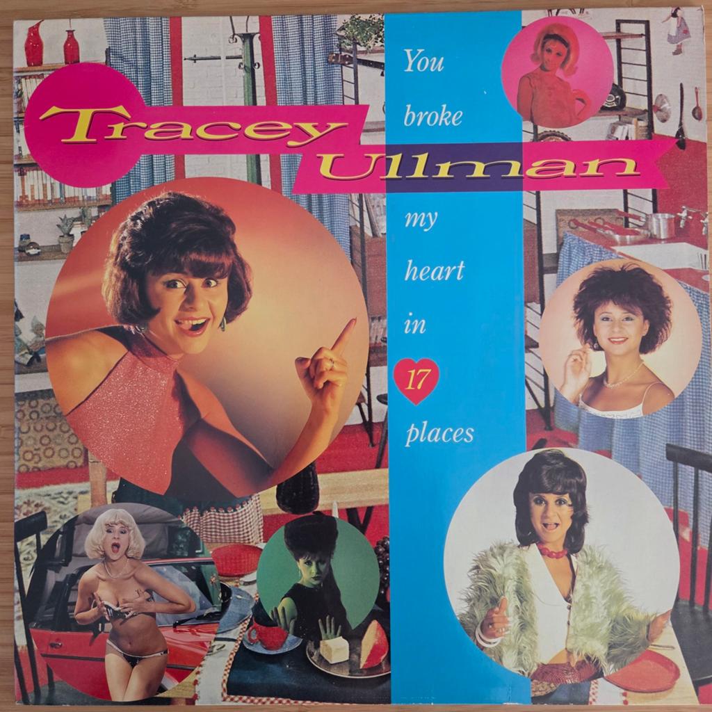 Tracey Ullman - You Broke My Heart In 17 Places LP, Cd's en Dvd's, Vinyl | Pop, Ophalen of Verzenden, Gebruikt, 12 inch