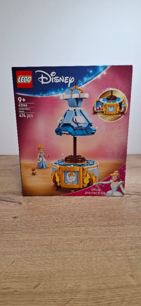 LEGO Disney Princess 43266 Assepoester's Jurk, Lego, Lego, Onbekend, Inclusief instructies