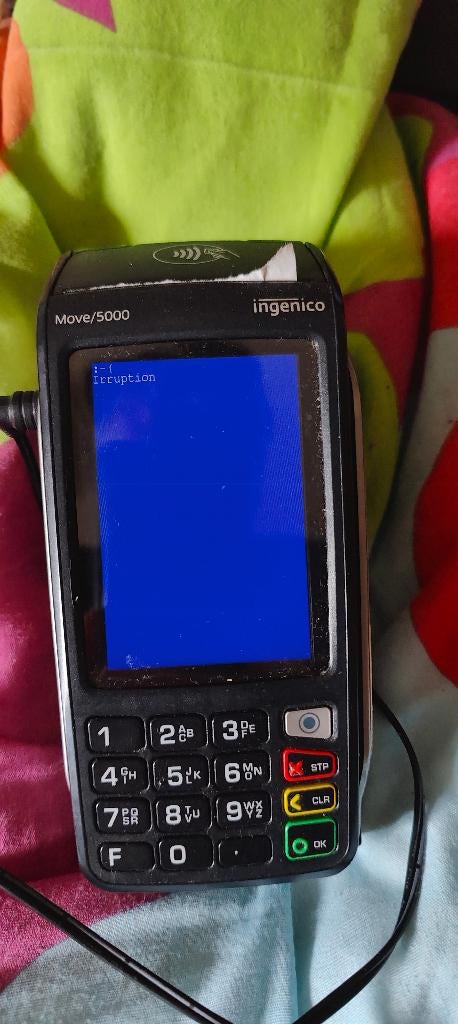 Ingenico Move/5000 DEFECT, Verzamelen, Elektronische Apparatuur, Ophalen of Verzenden, Overige typen