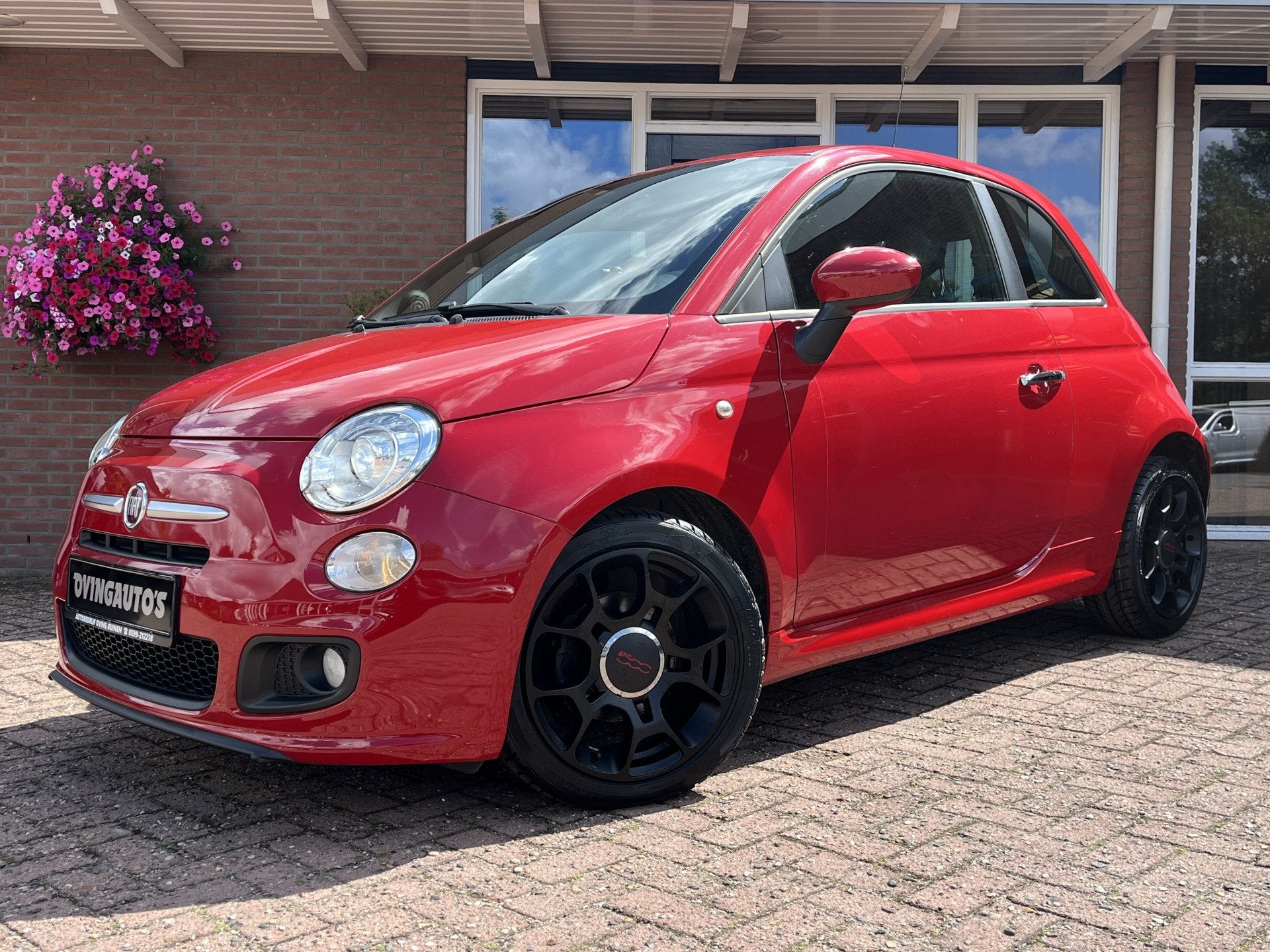 Fiat 500 0.9 TwinAir Turbo 500S Climate Control | Lederen be, Voorwielaandrijving, Gebruikt, 905 kg, Bedrijf