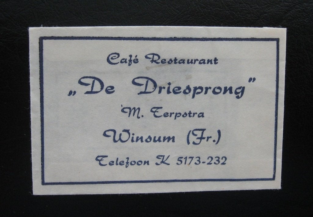 3202 Winsum (Fr) - Cafe Restaurant De Driesprong (Terpstra), Verzenden, Nederland