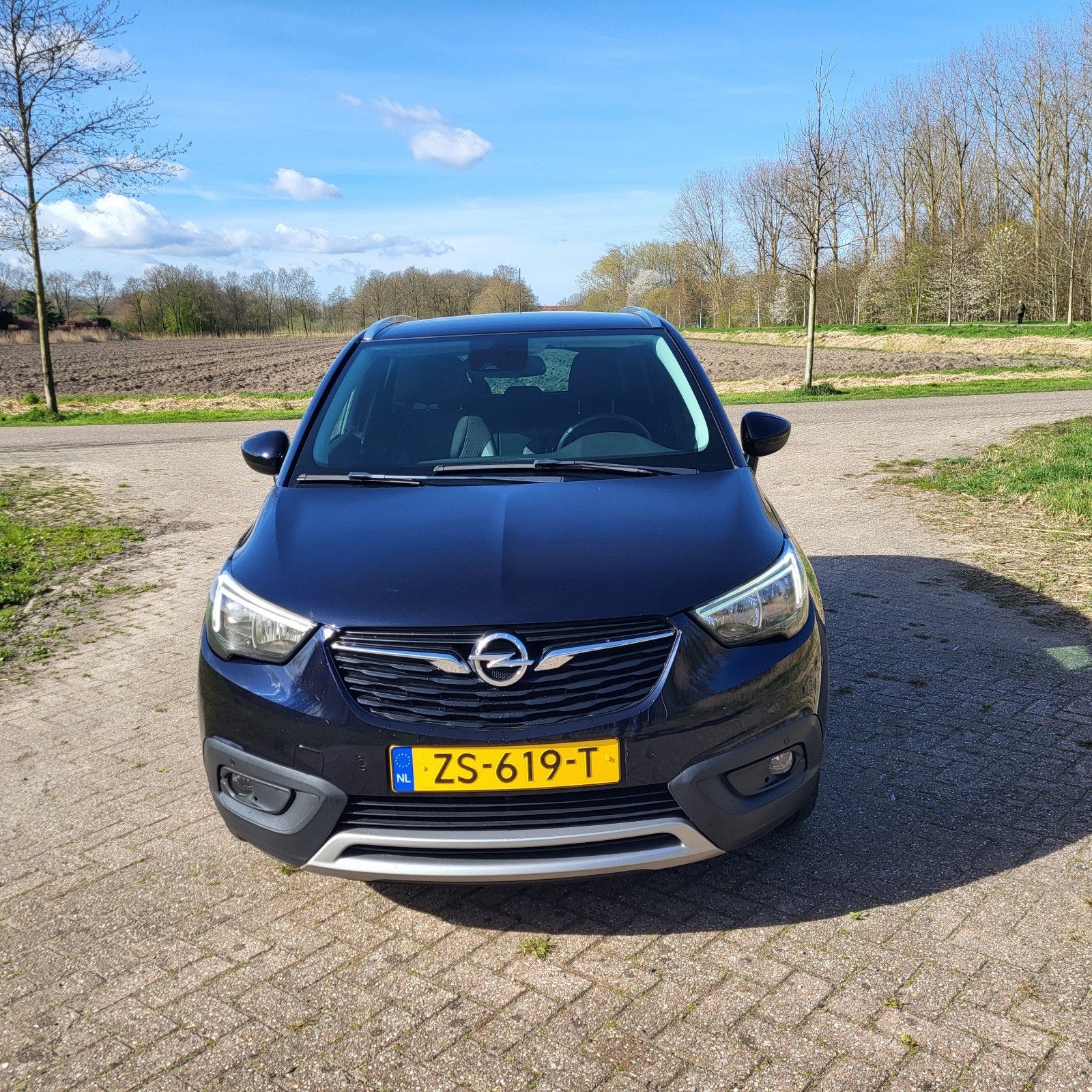 Opel Crossland X 1.2 Turbo 110pk Start/stop 2019 Blauw, Auto's, Voorwielaandrijving, 840 kg, 1199 cc, Blauw