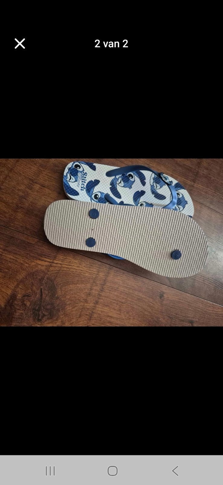 Nieuwe Stitch slippers maat 38 (valt als), Ophalen of Verzenden