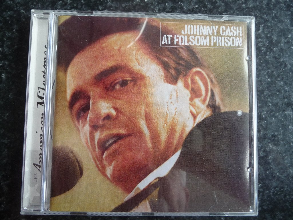 JOHNNY CASH - At Folsom Prison, Ophalen of Verzenden, Gebruikt