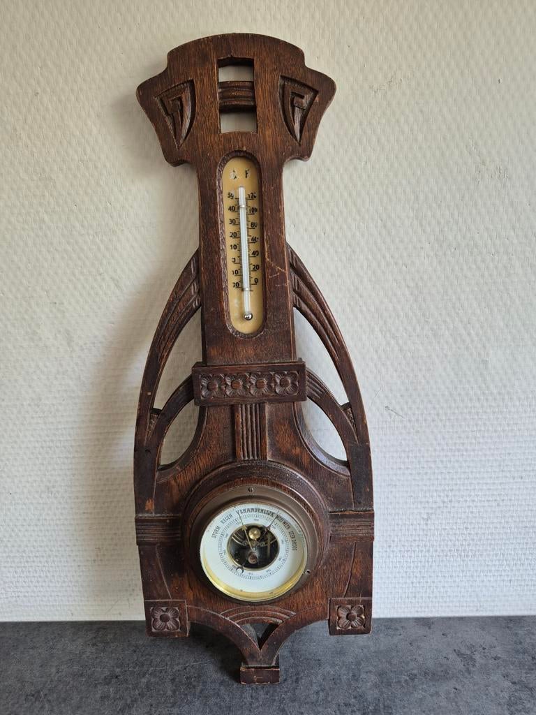 Barometer Antiek, Audio, Tv en Foto, Weerstations en Barometers, Ophalen of Verzenden, Gebruikt