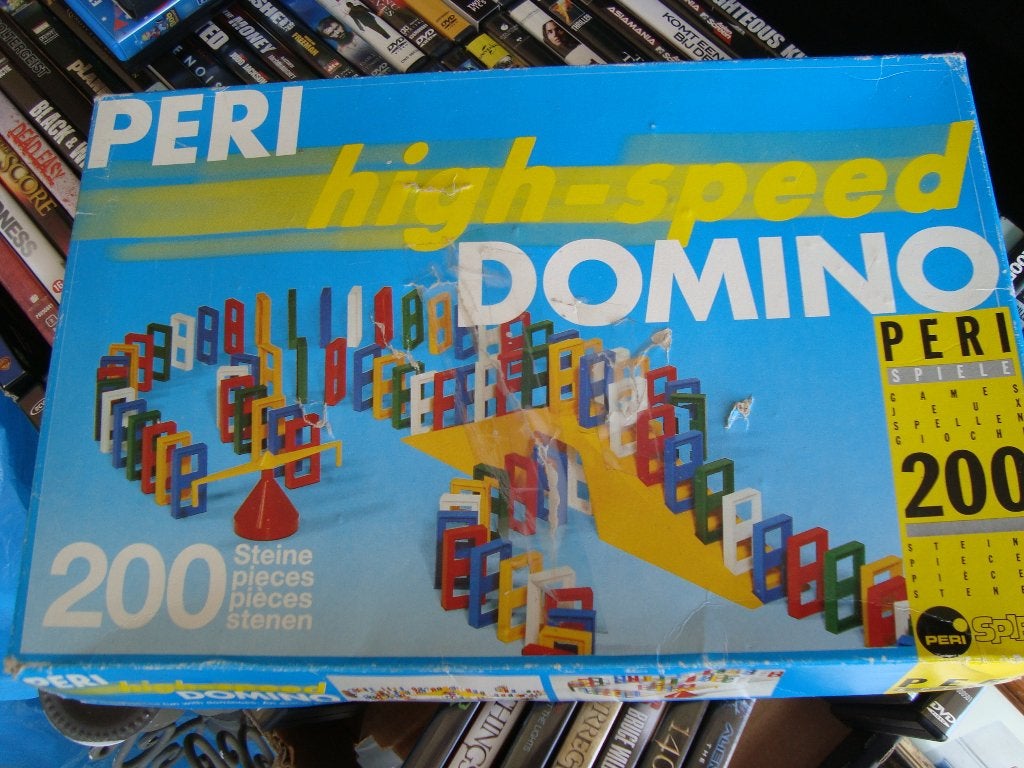 Domino stenen, Ophalen of Verzenden, Zo goed als nieuw