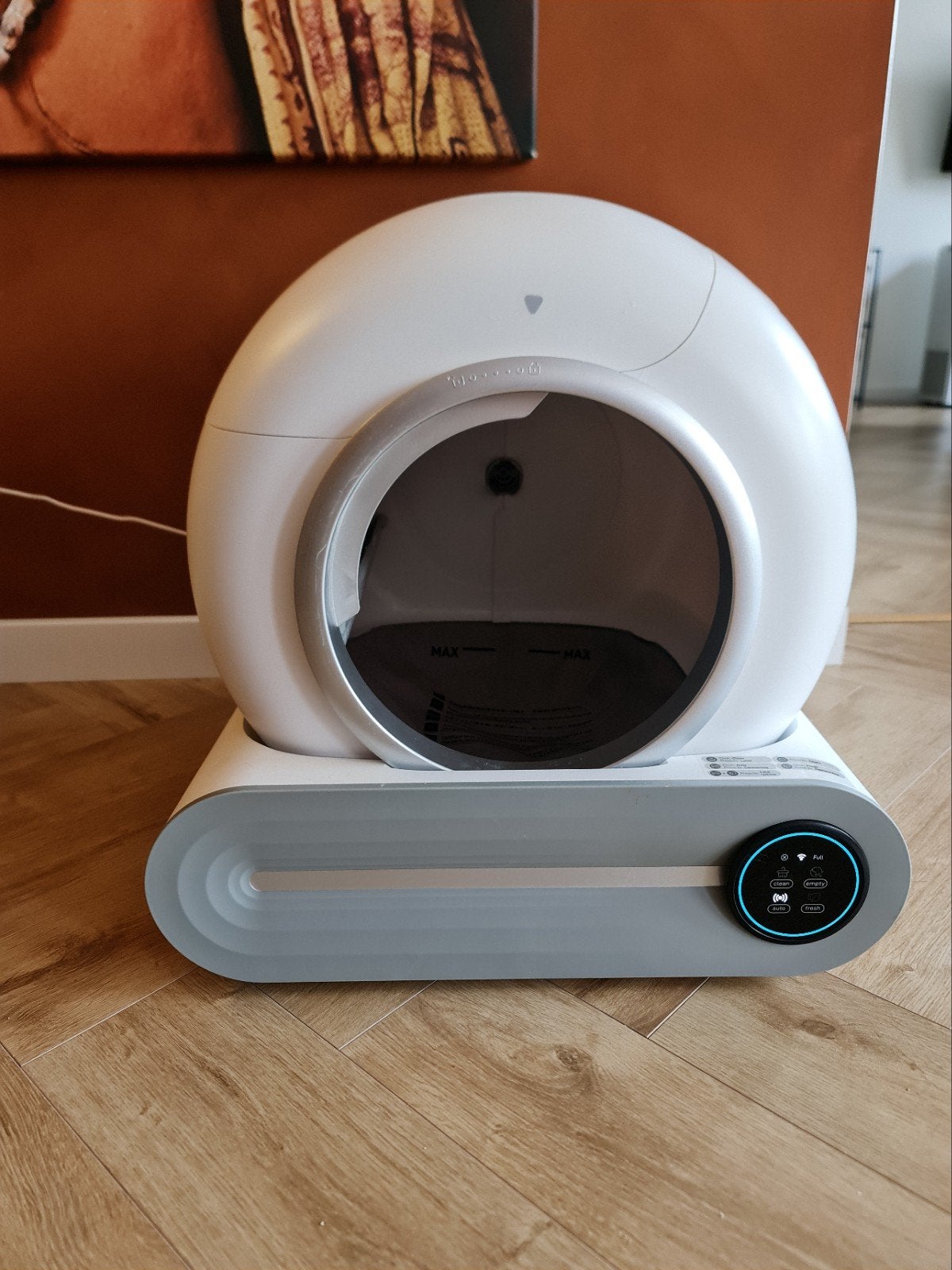 Extra grote automatische kattenbak – Smart WiFi – Zo goed al, Ophalen of Verzenden, Zo goed als nieuw