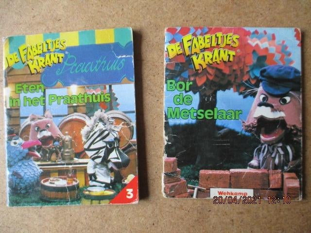 adv1627 de fabeltjeskrant mini, Boeken, Stripboeken, Eén stripboek, Ophalen, Gelezen