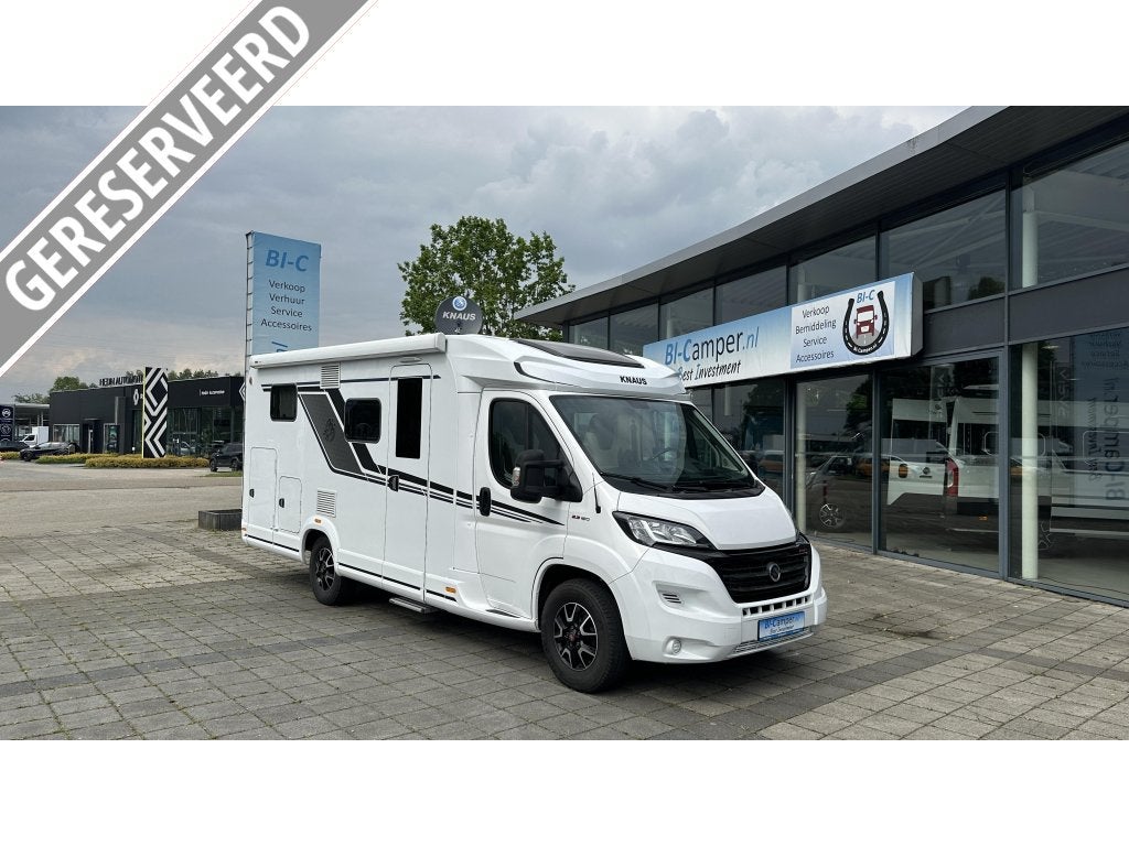 Knaus Vansation 650 MEG 9tr.Autom/Sat-TV/NAV/CAM, Caravans en Kamperen, Campers, Chemisch toilet, Koelkast, Ringverwarming, Fiat