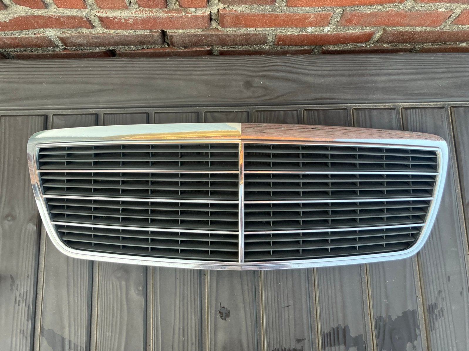 Mercedes-Benz W210 Grille Bumper Facelift OEM V6 V8 AMG, Auto-onderdelen, Carrosserie en Plaatwerk, Gebruikt, Voor, Mercedes-Benz