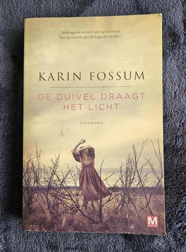 Karin Fossum - De duivel draagt het licht, Boeken, Ophalen of Verzenden, Gelezen, Karin Fossum