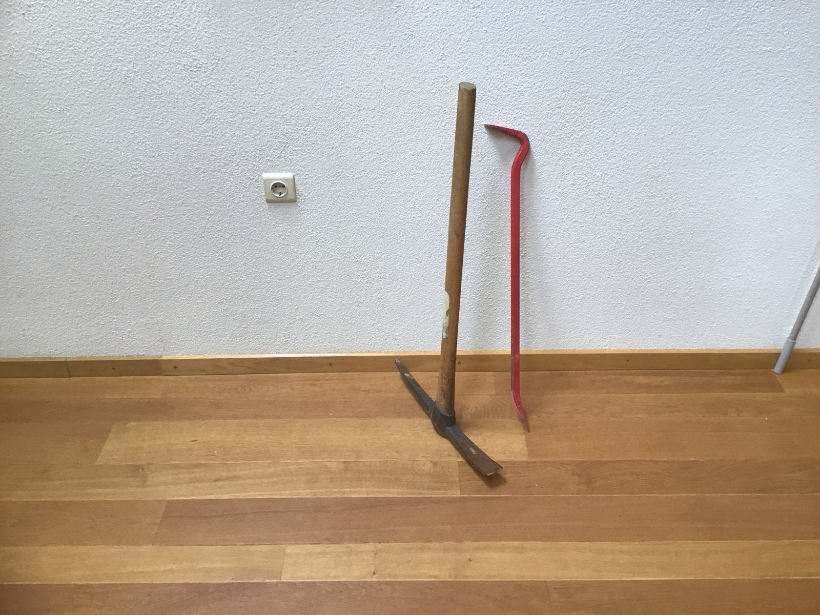 Pikhouweel en koevoet - Handgereedschap, Doe-het-zelf en Verbouw, Ophalen, Gebruikt, Overige typen