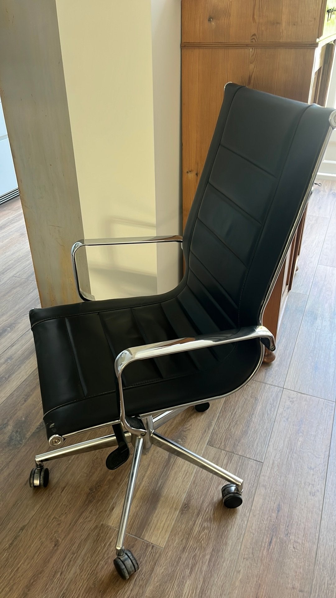Bureau stoel verstelbaar, Ophalen of Verzenden, Gebruikt, Zwart