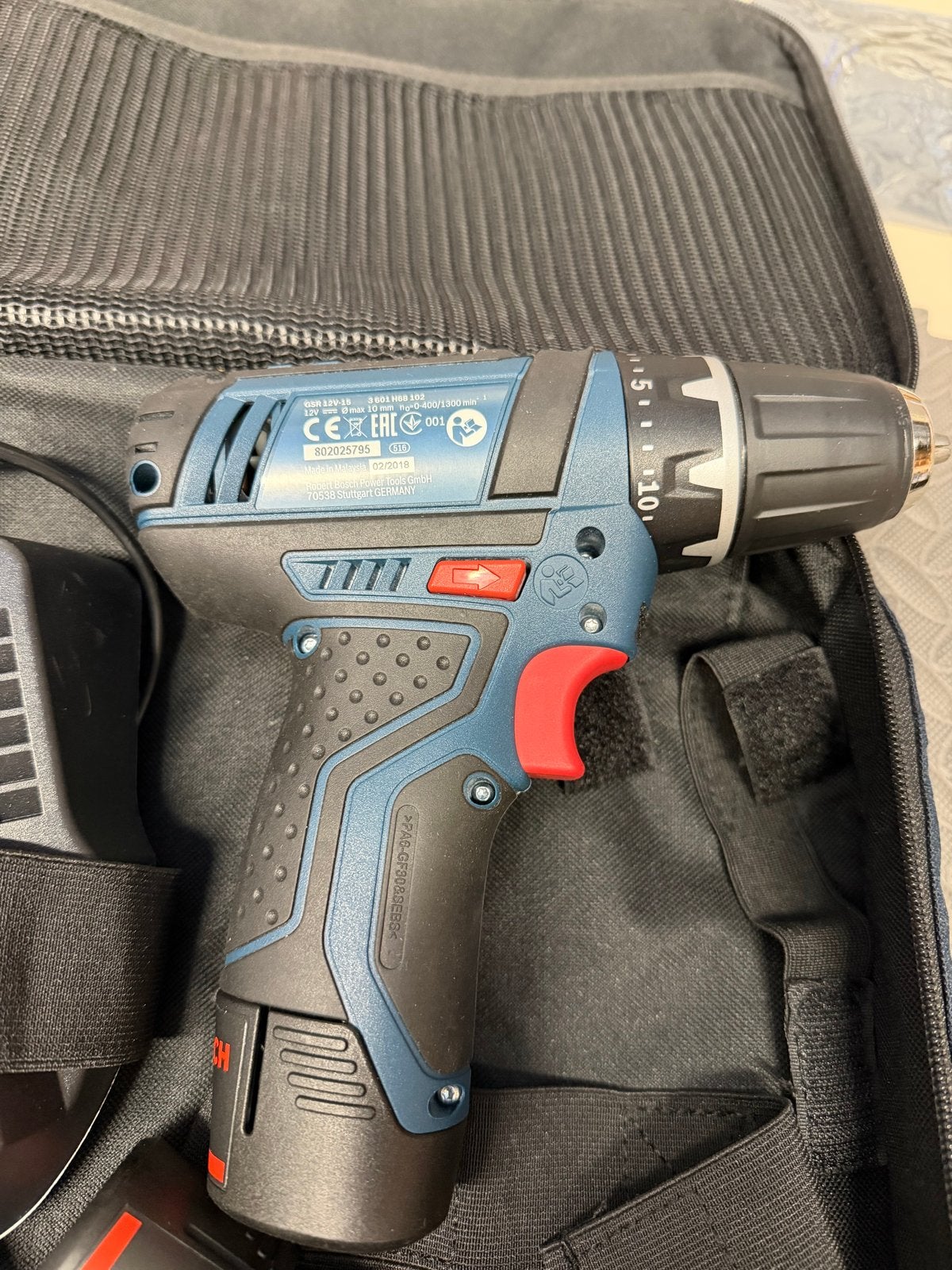 Bosch Professional GSR 12V-15 Boor-/Schroefmachine, Doe-het-zelf en Verbouw, Variabele snelheid, Ophalen of Verzenden, Minder dan 400 watt