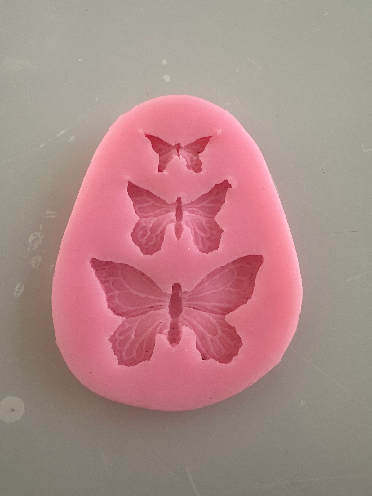 Siliconen mal vlinders - Knutselmateriaal, Roze, Dieren, Nieuw, Ophalen of Verzenden