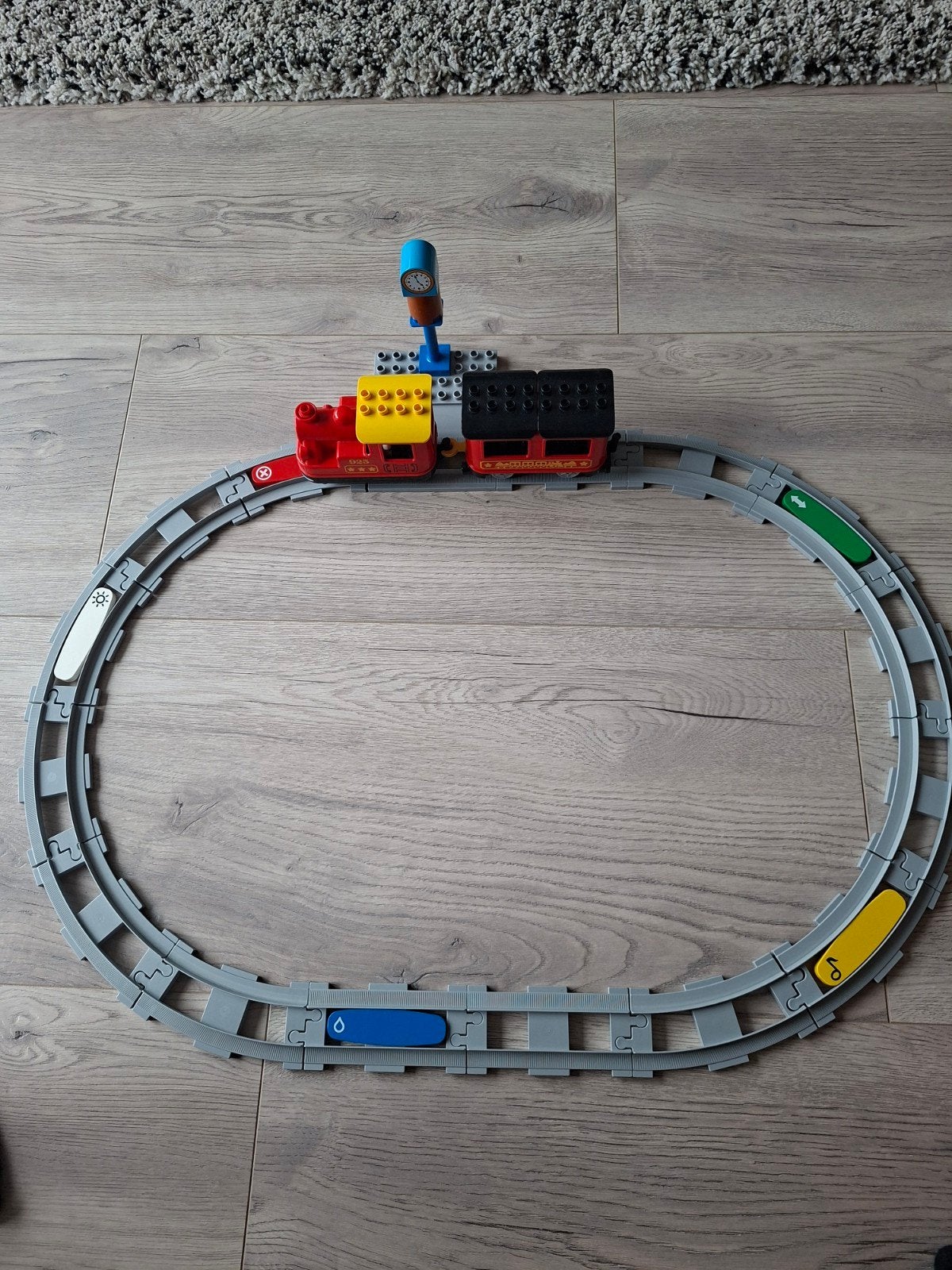 LEGO Duplo Trein met Rails en Accessoires, Ophalen, Gebruikt