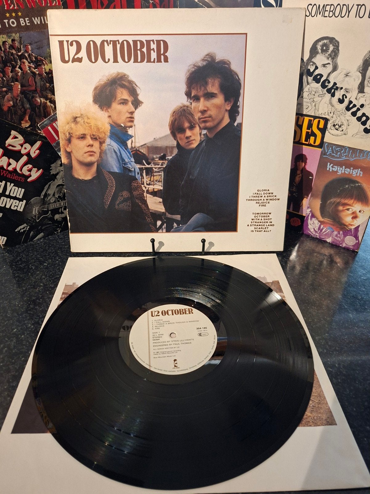 U2 - October LP (1981), Cd's en Dvd's, Vinyl | Rock, LP, Overige formaten, Ophalen of Verzenden, Poprock