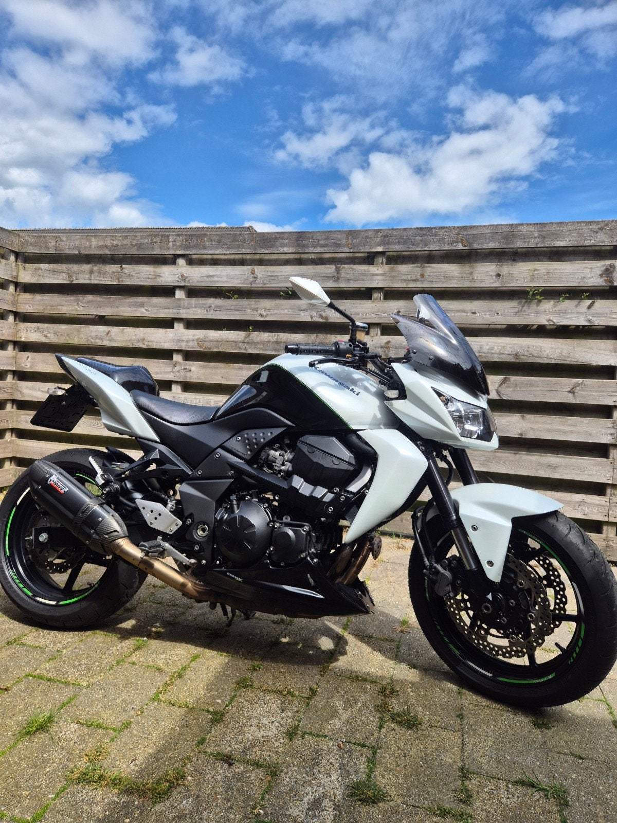 Kawasaki, Z750, 2010, Nieuwe Banden, Parelmoer,, Motoren, Occasion, 4 cilinders, Motorrijbewijs A, Particulier