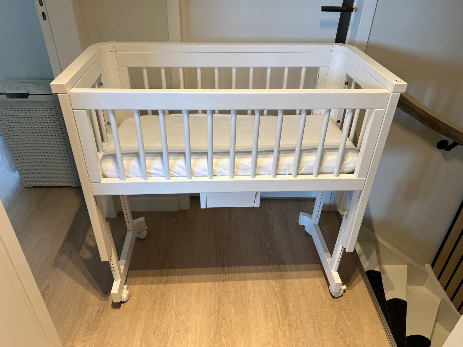 Troll Sun co-sleeper wit, Kinderen en Baby's, Babywiegjes en Ledikanten, Ophalen, Zo goed als nieuw, Wieg
